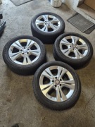 Felgi aluminiowe Mercedes C klasa W205 7.0" x 17" 5x112 ET 48,5 opony 