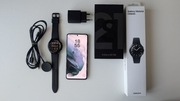 Samsung s21 5G + Galaxy watch 4 46mm + ładowarka Samsung Supercharge