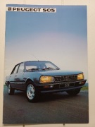 Prospekt  Peugeot 505.1984r.UNIKAT
