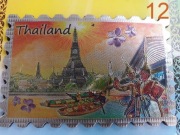 Tajlandia, Thailand - Magnez , magnes na lodówkę - wzór 12