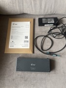 Stacja dokująca I-tec CADUAL4KDOCK + zasilacz, kabel i uchwyt