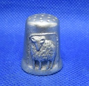 Naparstek Kolekcjonerski Metalowy - Baran 