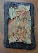 Ikona na nadpalonej desce