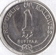 MALEDIWY 1 rupia 2012, KM# 73b, UNC