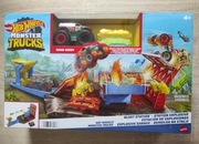 Hot Wheels Monster Trucks Demolka na Stacji HFB12 – nowy zestaw torów