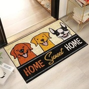 Uroczy kryształowy aksamitny dywanik. 40x60 cm.