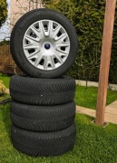 Koła zimowe 16"  Ford Mondeo MK5 oryginalne z czujnikami cisnienia+kołpaki 