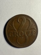 2 grosze - 1932 r. brąz