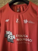 Koszulka sportowa kompresyjna damska na siłownię, rower, do biegania, 4F S
