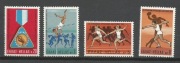 Grecja 1969 Mi 1006-1009 sport**czyste