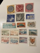 Zestaw znaczków pocztowych Węgry lata 1950–1970