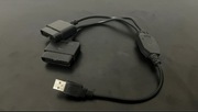 Konwerter USB do kontrolera do gier dla PS2