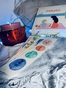 Bookmarks zakładka do książki watercolor okrągłe