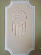 Dwa łapacze snów ozdoba okna 