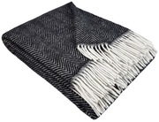 koc, pled z wełny 100%