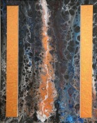 Abstrakcyjny obraz format 40-50 autor Jacek Rutkowski