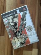 Metal Gear Solid 2 Sons of Liberty PS2 Angielska Wersja PlayStation 2
