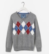 sweterek w romby ZARA 11-12 lat 152 na wiosnę 152 cm / 12 lat