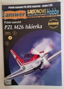 Model kartonowy PZL M-26 Iskierka
