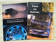 Mercedes Actros - POLSKI Prospekt Katalog Broszura ZESTAW