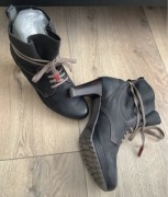 Tamaris 40 botki 39 skóra wkładka 25,5 cm stan bdb