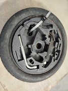 Koło zapasowe Golf 5, V 125/70/18 nowa opona komplet lewarek 