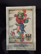 Karta kolekcjonerska typu Sammelbild z 1934 roku