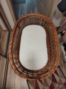 Kosz Mojżesza, wiklinowe łóżeczko dla niemowlaka/noworodka