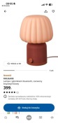 KULGLASS, Lampa z głośnikiem Bluetooth z IKEA