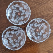 Patera, talerz 3 szt. Walther Glas 