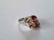 Srebrny pierścionek z cyrkoniami próba 925