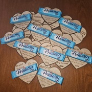 Serce ze sklejki Dzień Kobiet