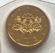 50 EuroCent Łotwa 2021 - UNC - 7.000 szt.