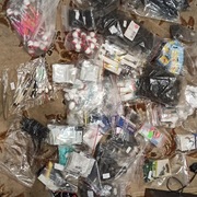 akcesoria, rzeczy wędkarskie, duża ilość