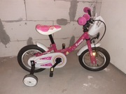 Różowy Rowerek Dema Funny 12"