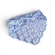 Bandana damska, chusta na głowę, pod szyję, na biodra, wełna Merino 