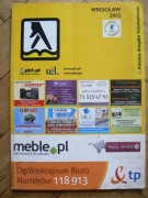 Książka telefoniczna 2012 Wrocław