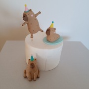 Kapibara na tort kapibary