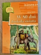 Lektura W 80 DNI DOOKOŁA ŚWIATA Juliusz Verne z opracowaniem - Greg