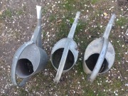 Konewka ocynkowana z czasów PRL jako kwietnik lub do naprawy 