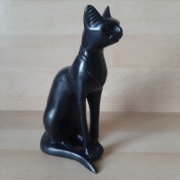 Vintage figurka  bogini Bastet Egipt 
