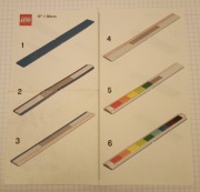 Lego linijka instrukcja