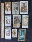 Przedwojenne polskie święte obrazki, zestaw