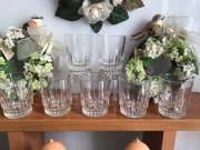 9 szt. Kolekcjonerskie  kieliszki z reliefem do wódki nalewki likieru