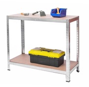 Regał metalowy magazynowy zestaw 2 szt 174 x 80 x 40 cm Plonos PL-701