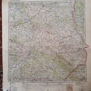 Mapa wojskowa Lublin