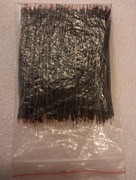 Kable przewody czarne  100  sztuk 8,5 cm (5)