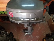 Używany Silnik Zaburtowy TOHATSU 5KM - Stan Bardzo