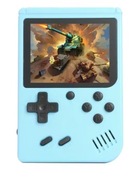 Retro przenośna mini konsola do gier Wbudowane 500 gier (Niebieska)
