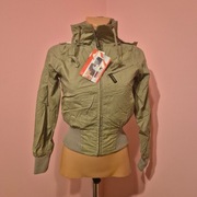 Kurtka dziewczęca wiosenno-jesienna rozmiar 140 krótki stan